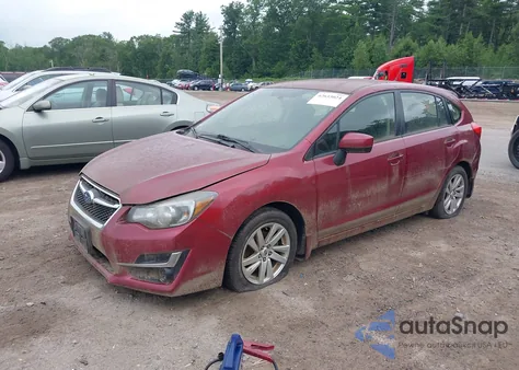 2016 Subaru Impreza 2.0I Premium z USA, uszkodzony, nr VIN JF1GPAB69G8261730